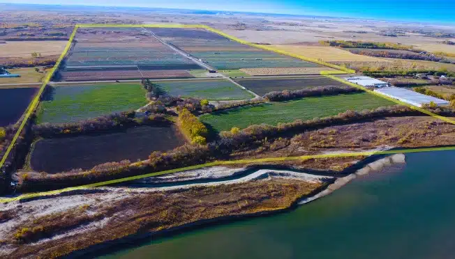Saskatoon 395 Acres of farmland for sale Steve LeBlanc Red Deer Farm Realtor Alberta and Saskatchewan south sask river