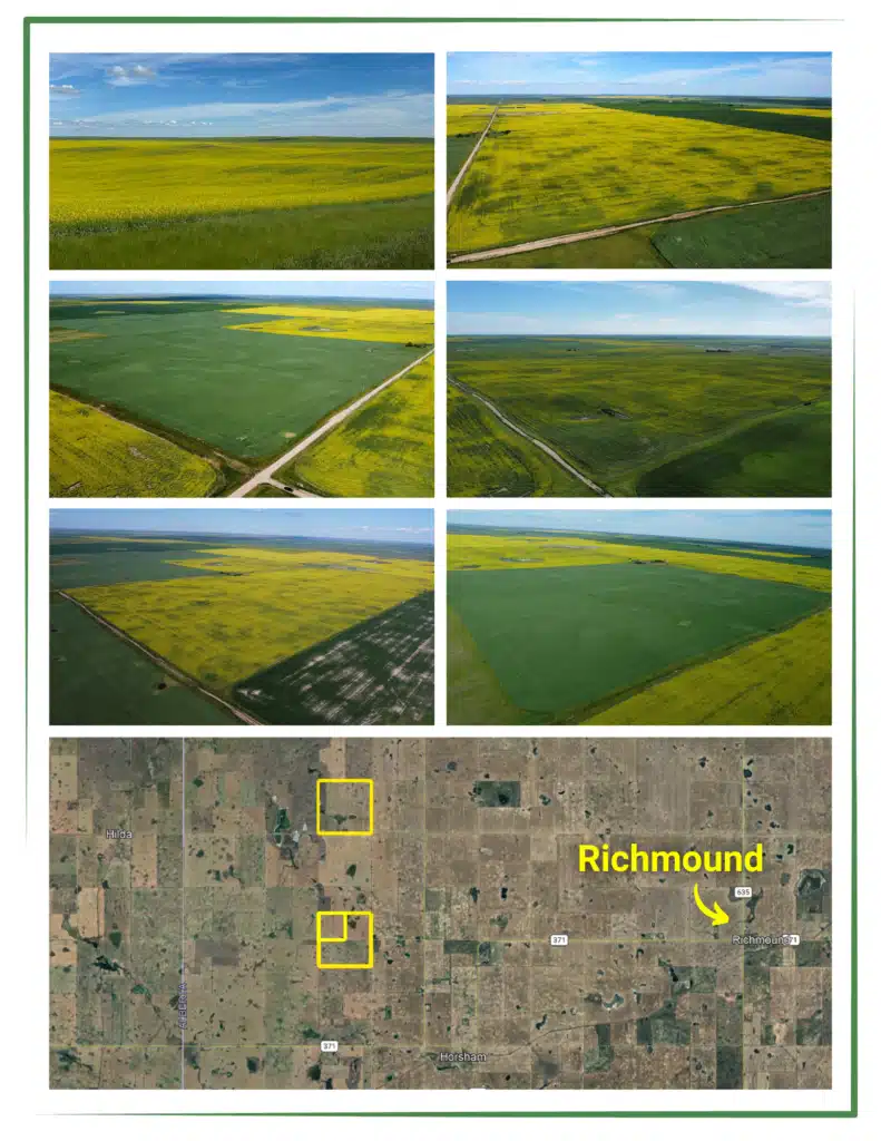 1 1,278 Acres of farmland for sale richmound saskatchewan steve leblanc farm realtor www.farmforsale.ca