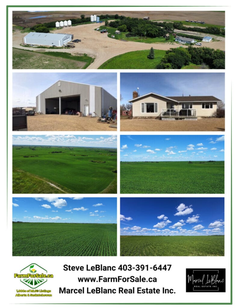 6,133 Acres of farmland for sale by Tender Oyen Alberta by Steve LeBlanc Farm Realtor Alberta and Saskatchewan www.FarmForSale.ca 3