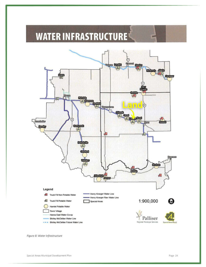 6,133 Acres of farmland for sale by Tender Oyen Alberta by Steve LeBlanc Farm Realtor Alberta and Saskatchewan www.FarmForSale.ca 10